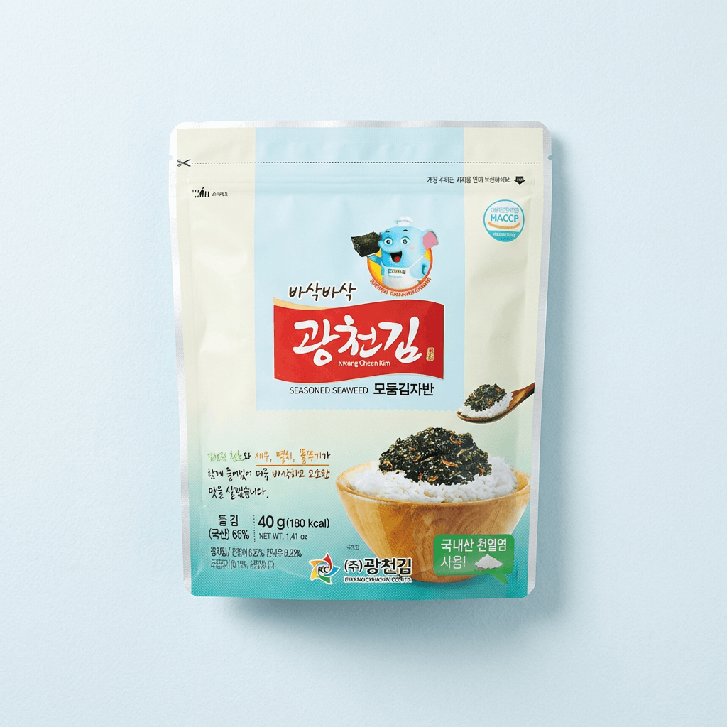 광천김 바삭바삭 모둠 광천 김자반, 40g, 10봉 핫딜