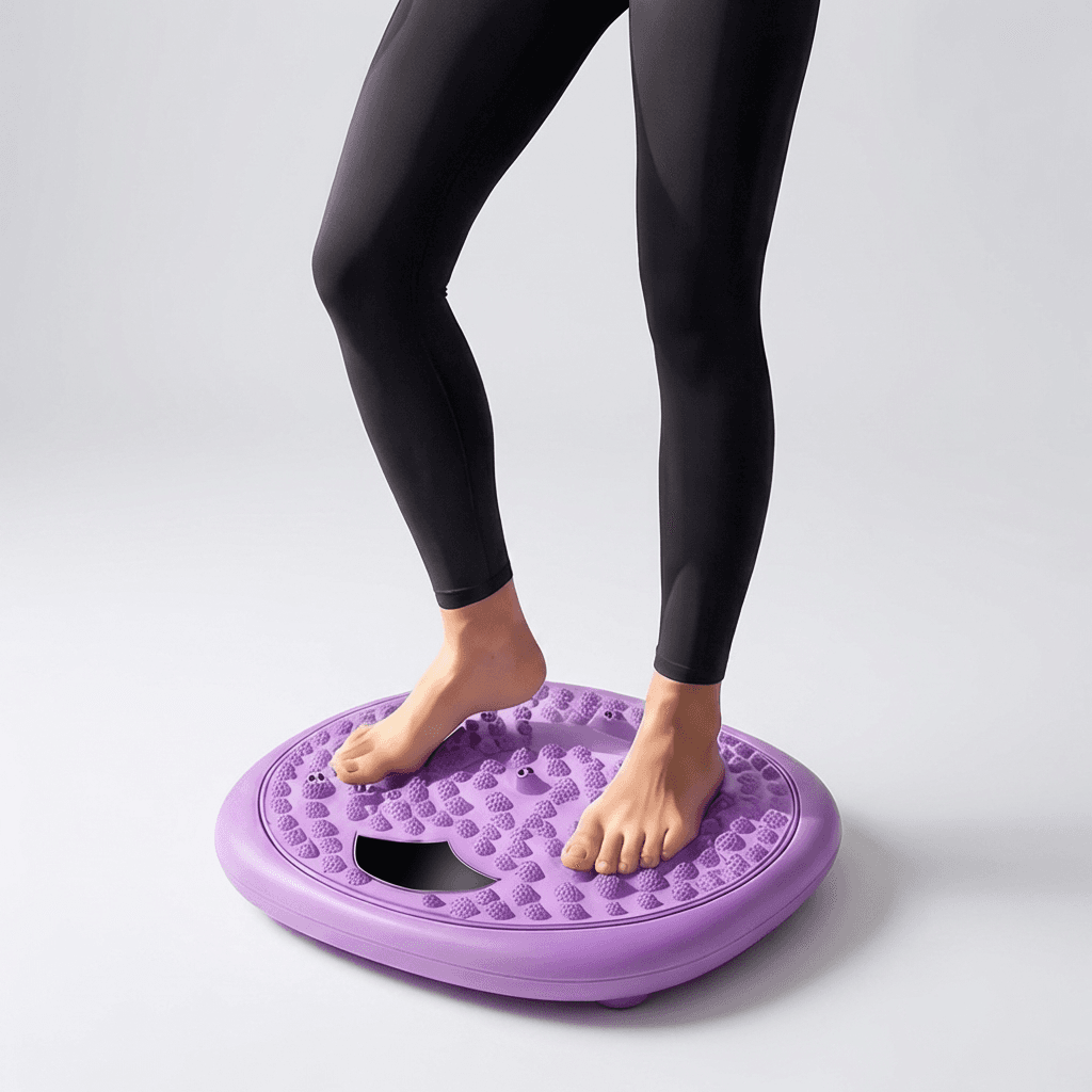 뱃살안녕 발지압 스텝보드, 블루, 35cm, 1개 핫딜